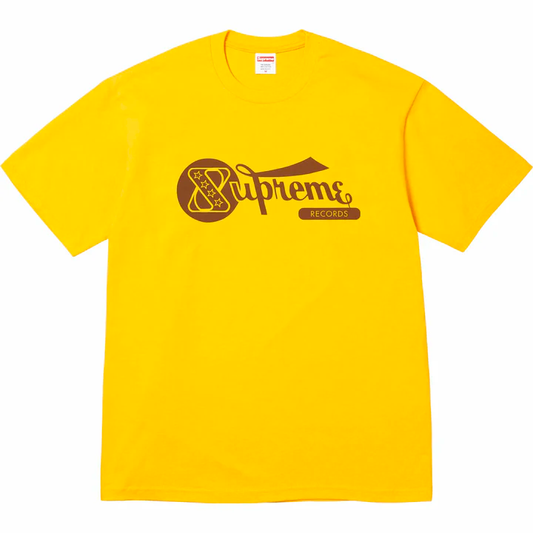 Supreme Records Yellow Tee