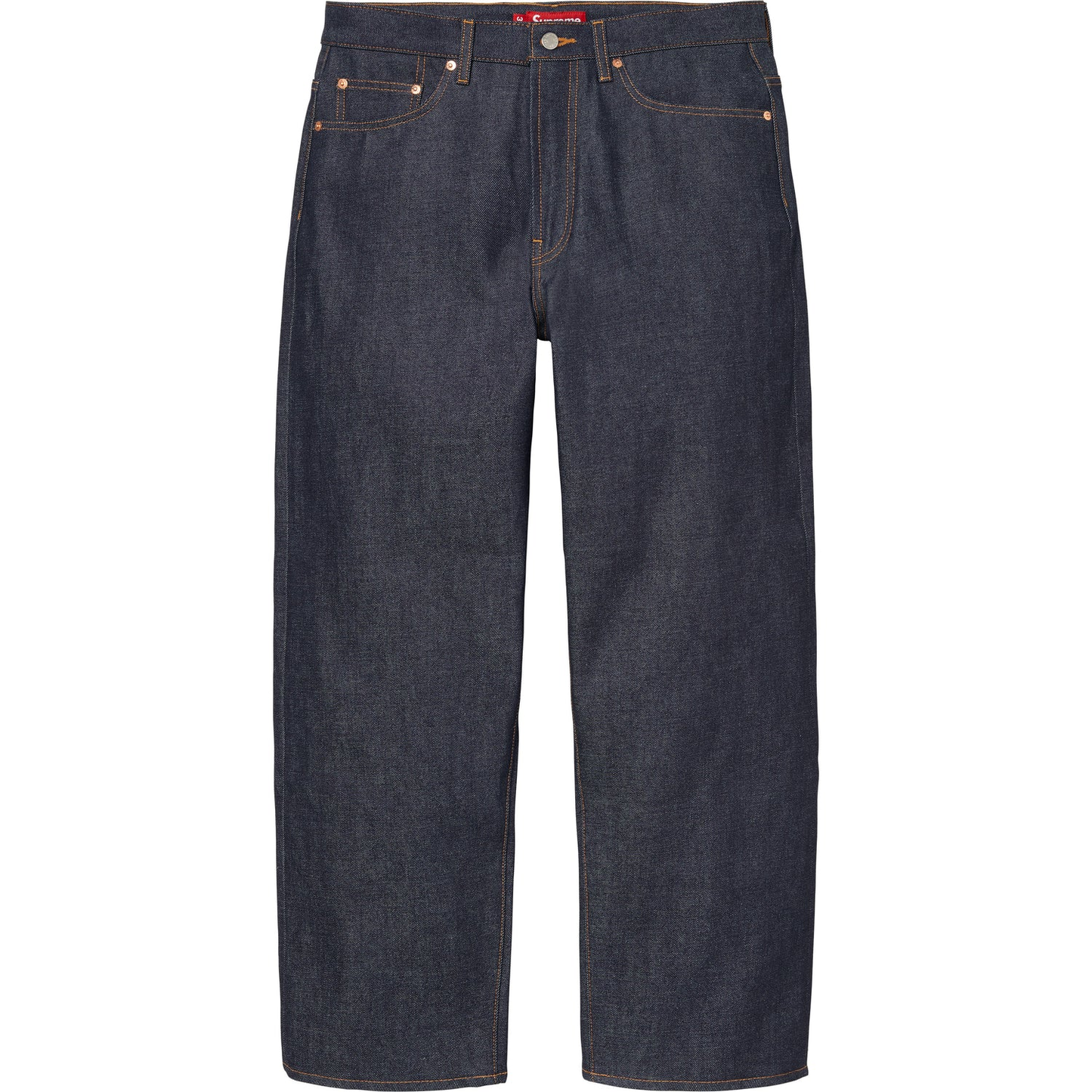 Supreme Rigid Baggy Indigo Jeans