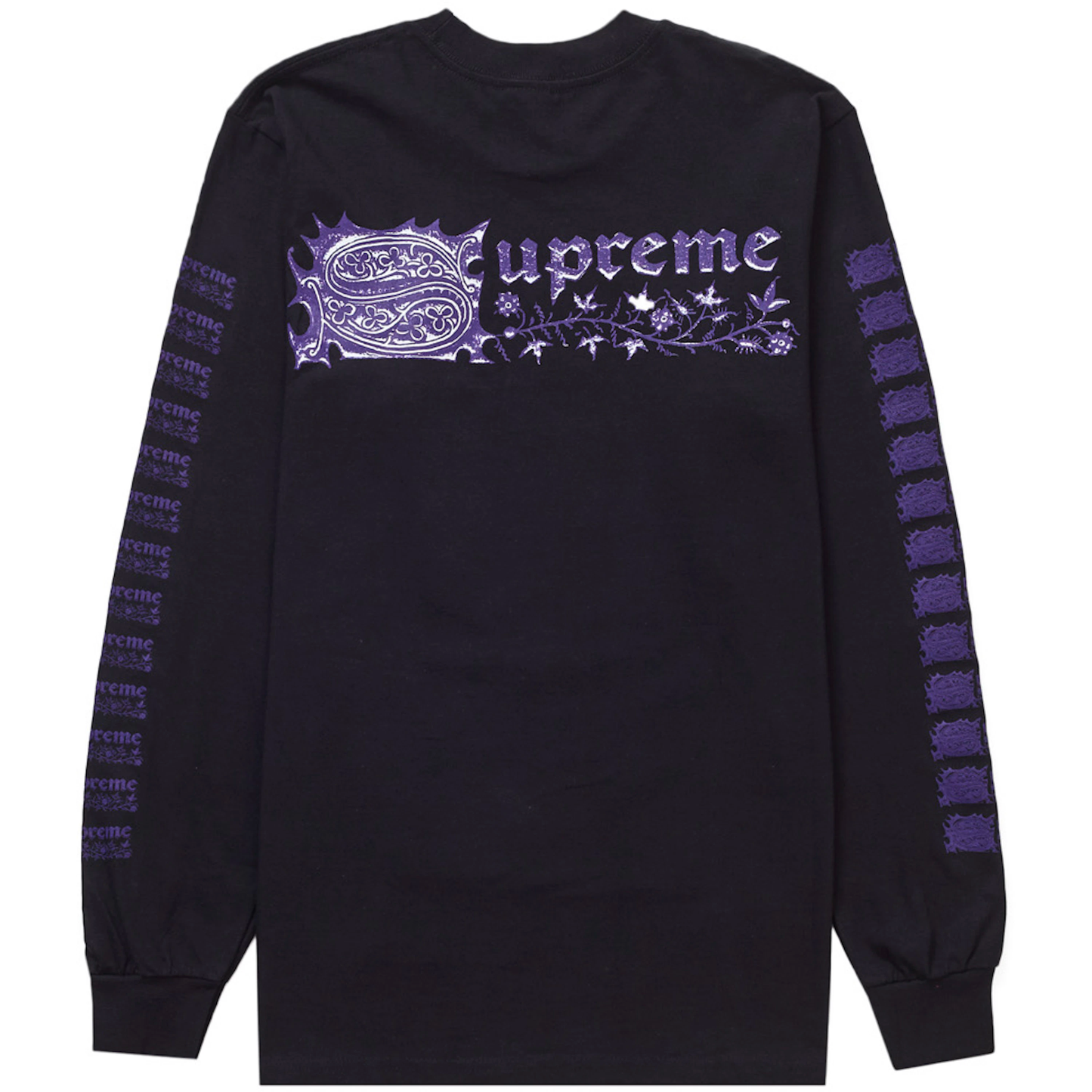 Supreme Saint Sebastian Black Longsleeve Tee