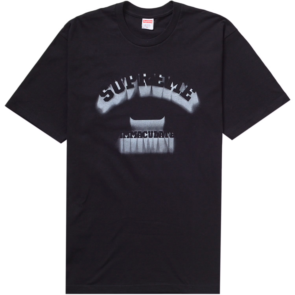 Supreme Shadow Black Tee