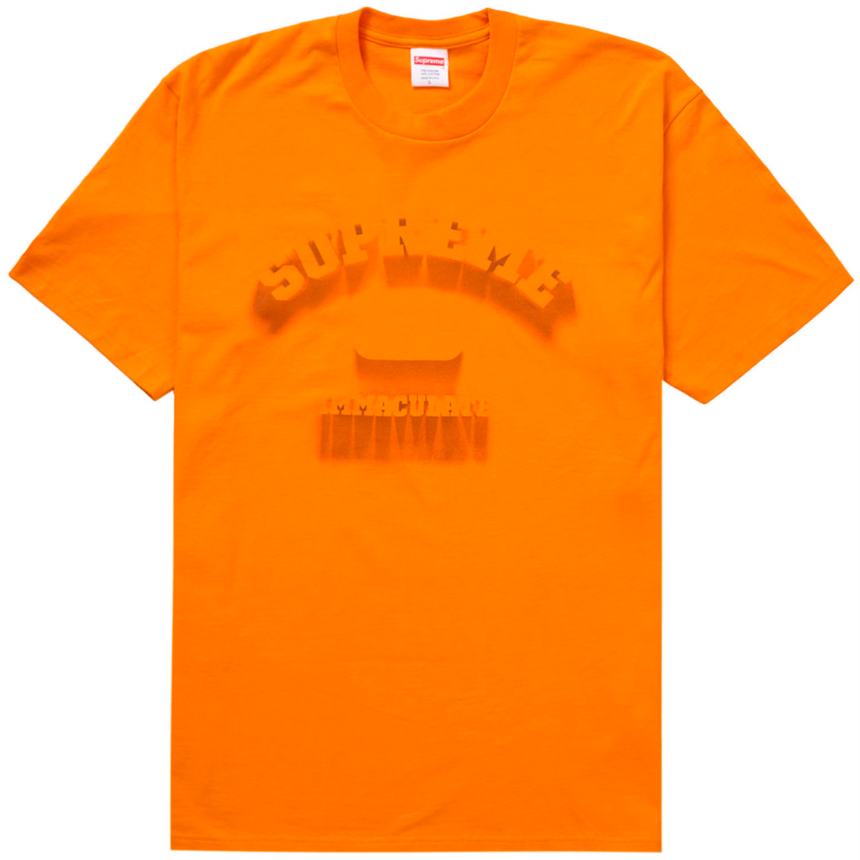 Supreme Shadow Orange Tee WyCo Vintage Broadway