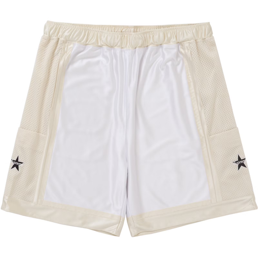 Supreme Side Pocket White Basketball Shorts