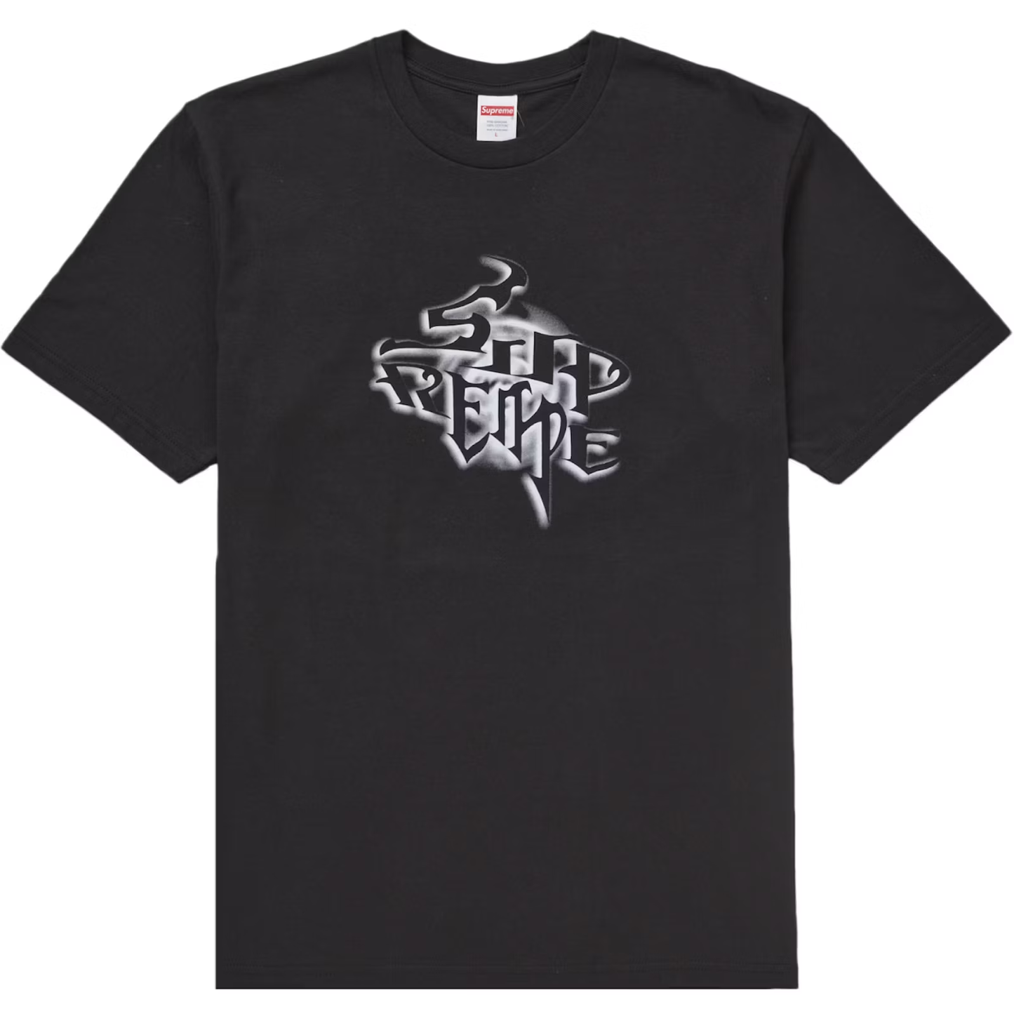 Supreme Smoke Black Tee