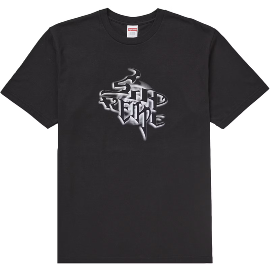 Supreme Smoke Black Tee