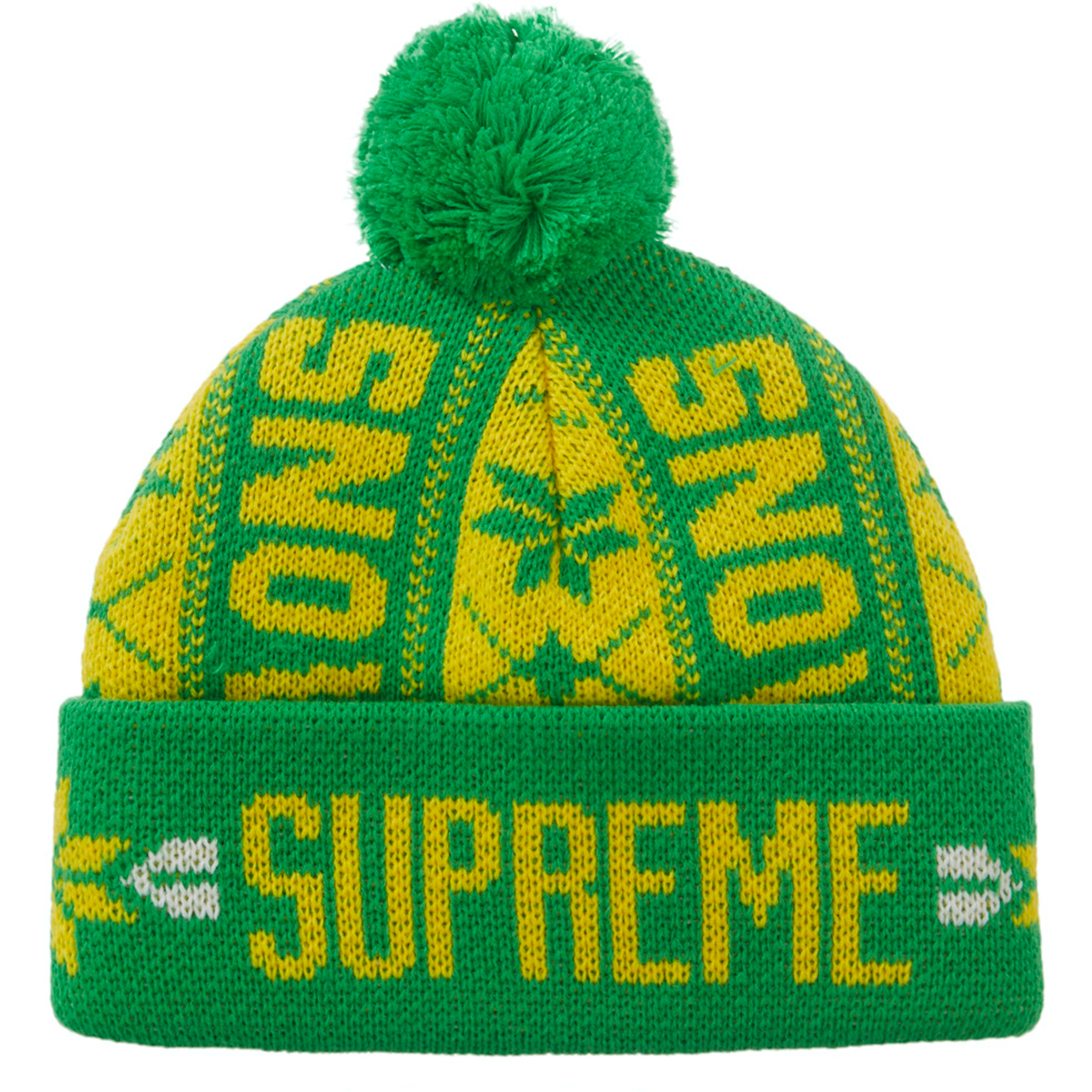 Supreme Snow Green Beanie - WyCo Vintage, Kansas City's Premier Supreme Snow Green Beanie - WyCo Vintage, Kansas City's Premier