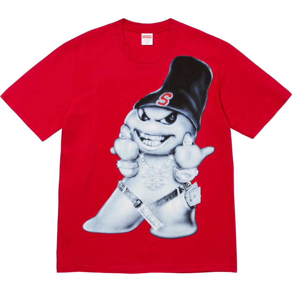 Supreme Snowman Red Tee