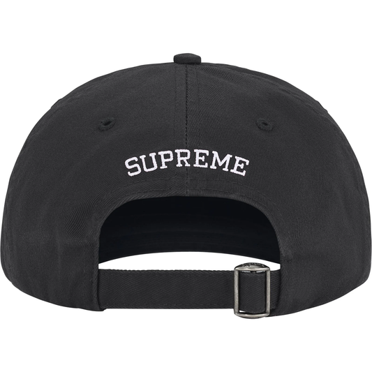 Supreme Splatter Black 6-Panel Hat