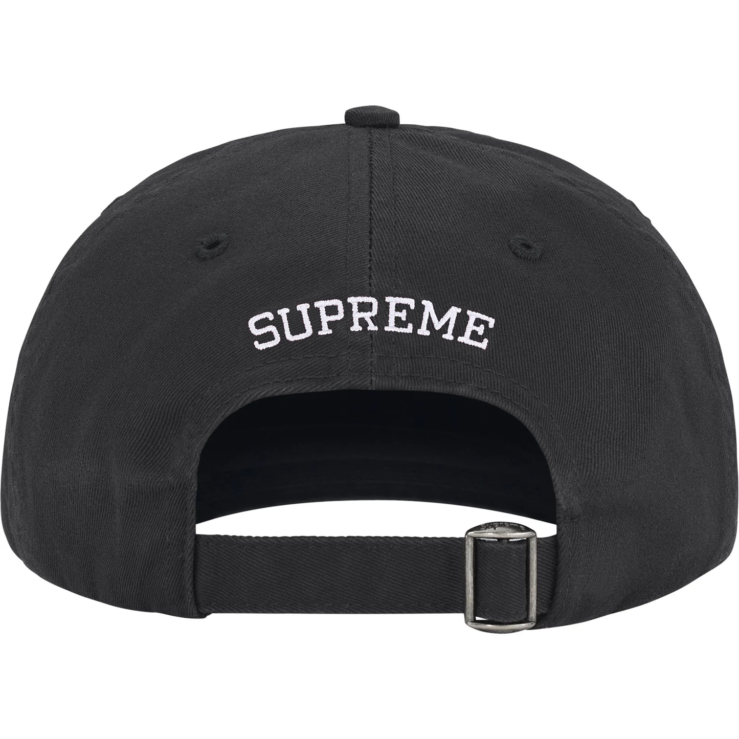 Supreme Splatter Black 6-Panel Hat