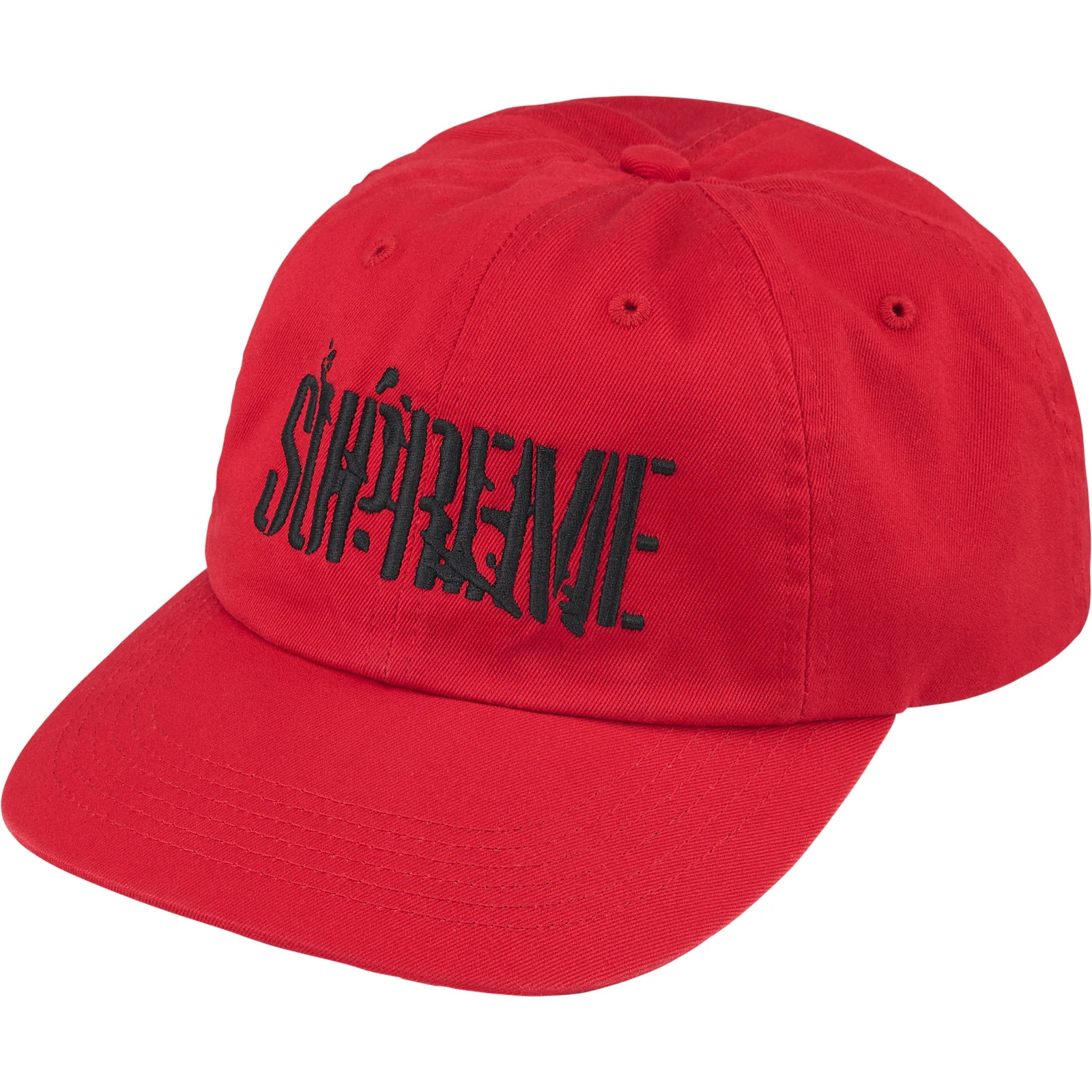 Supreme Splatter Red 6-Panel Hat – WyCo Vintage Broadway Supreme Splatter Red 6-Panel Hat – WyCo Vintage Broadway