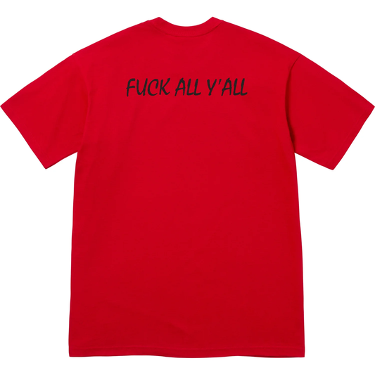 Supreme Split Red Tee