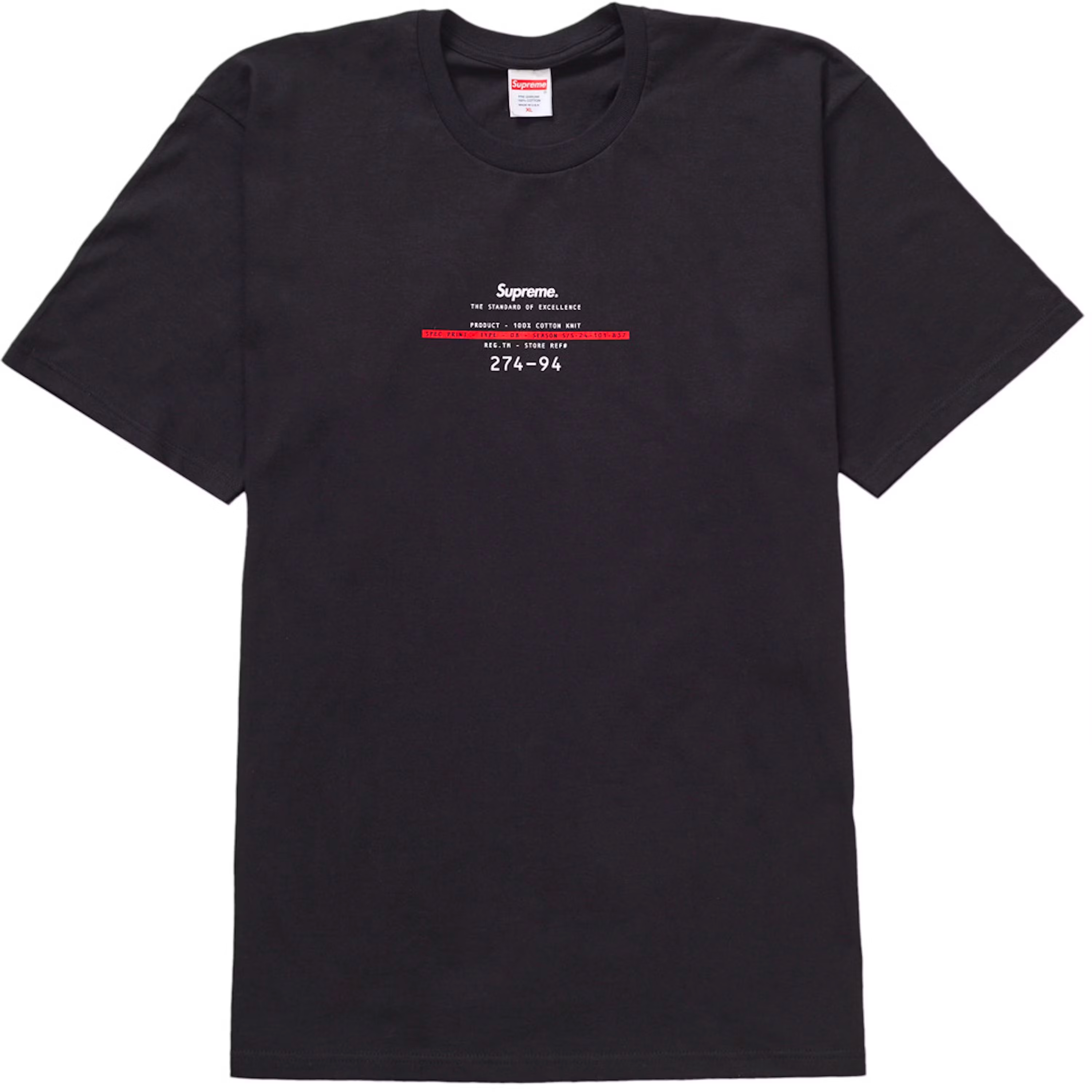 White Supreme Standard T-Shirt