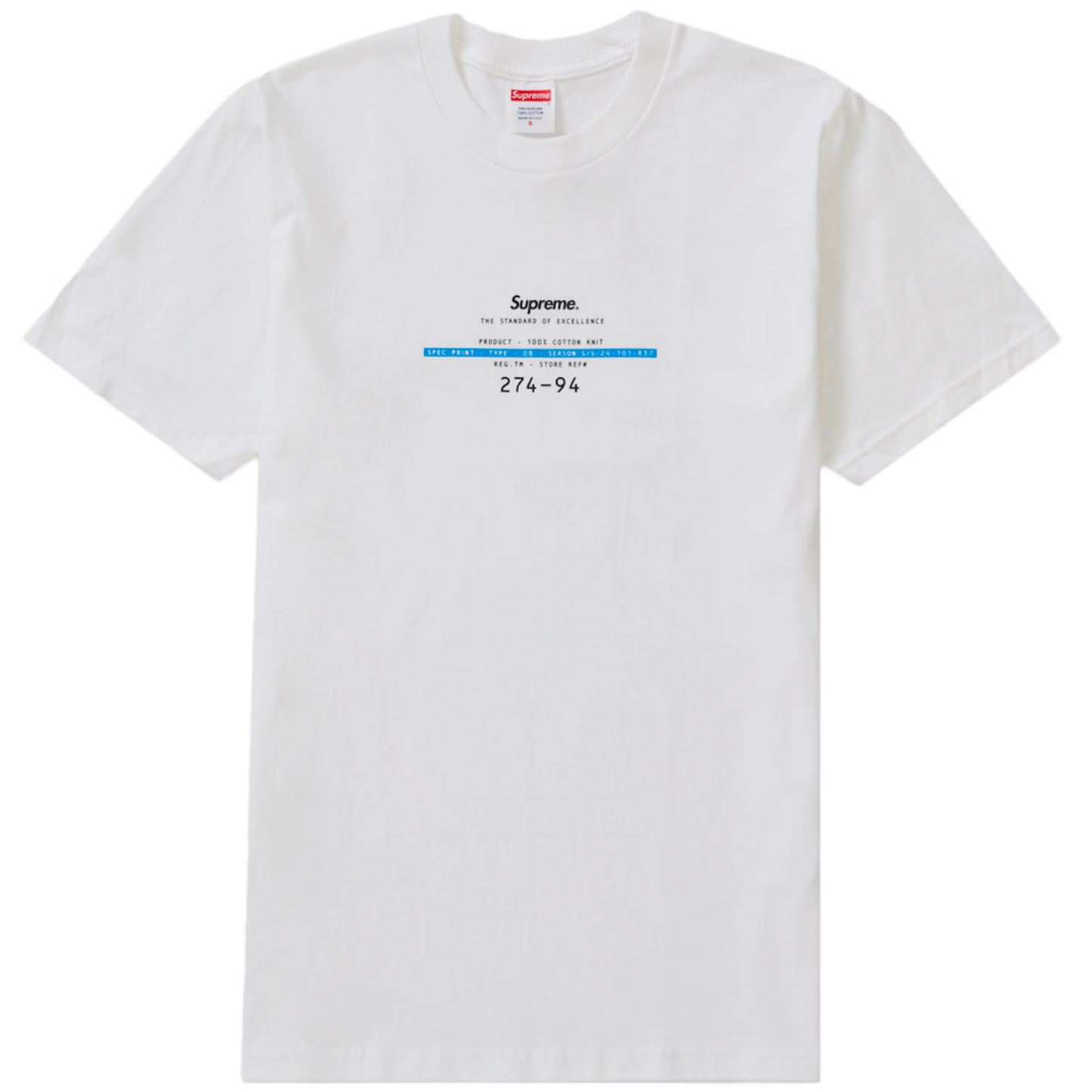 Supreme Standard White Tee