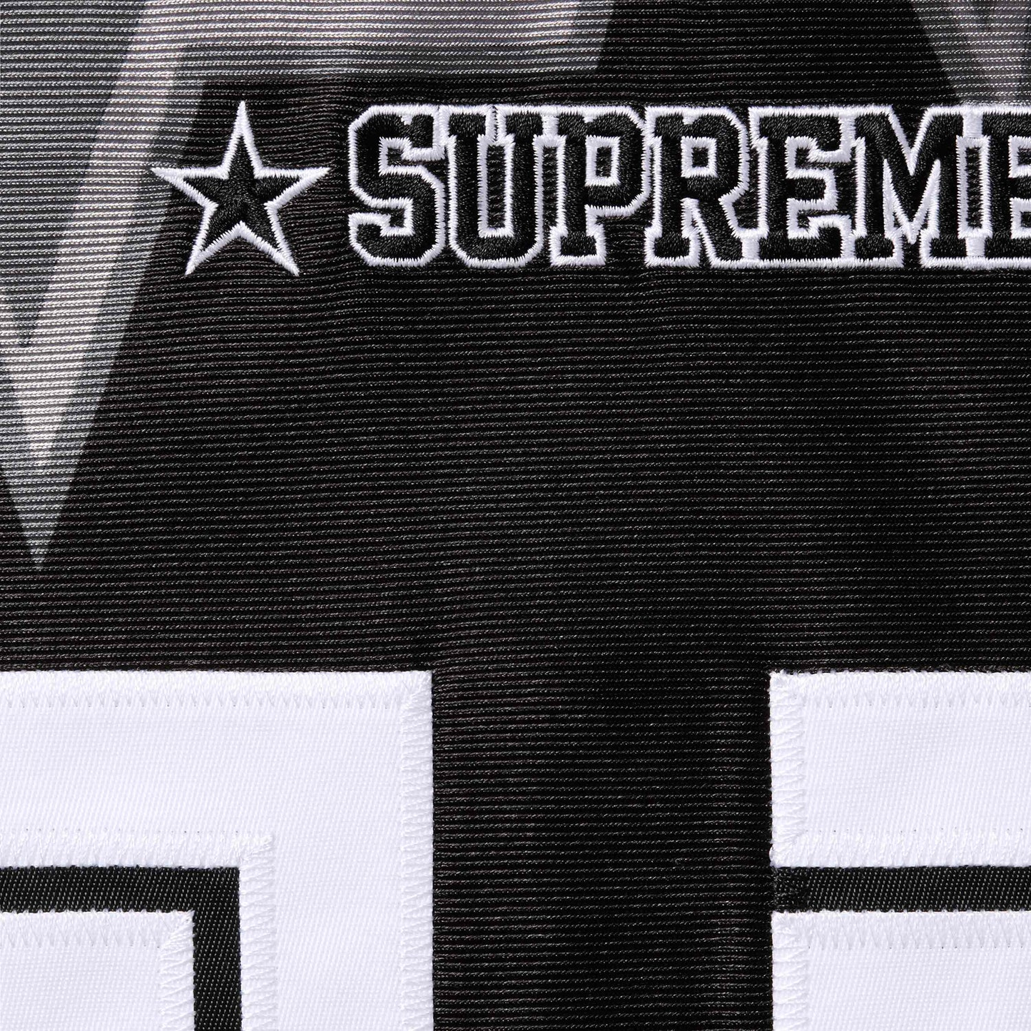 Supreme Stars Black Football Jersey