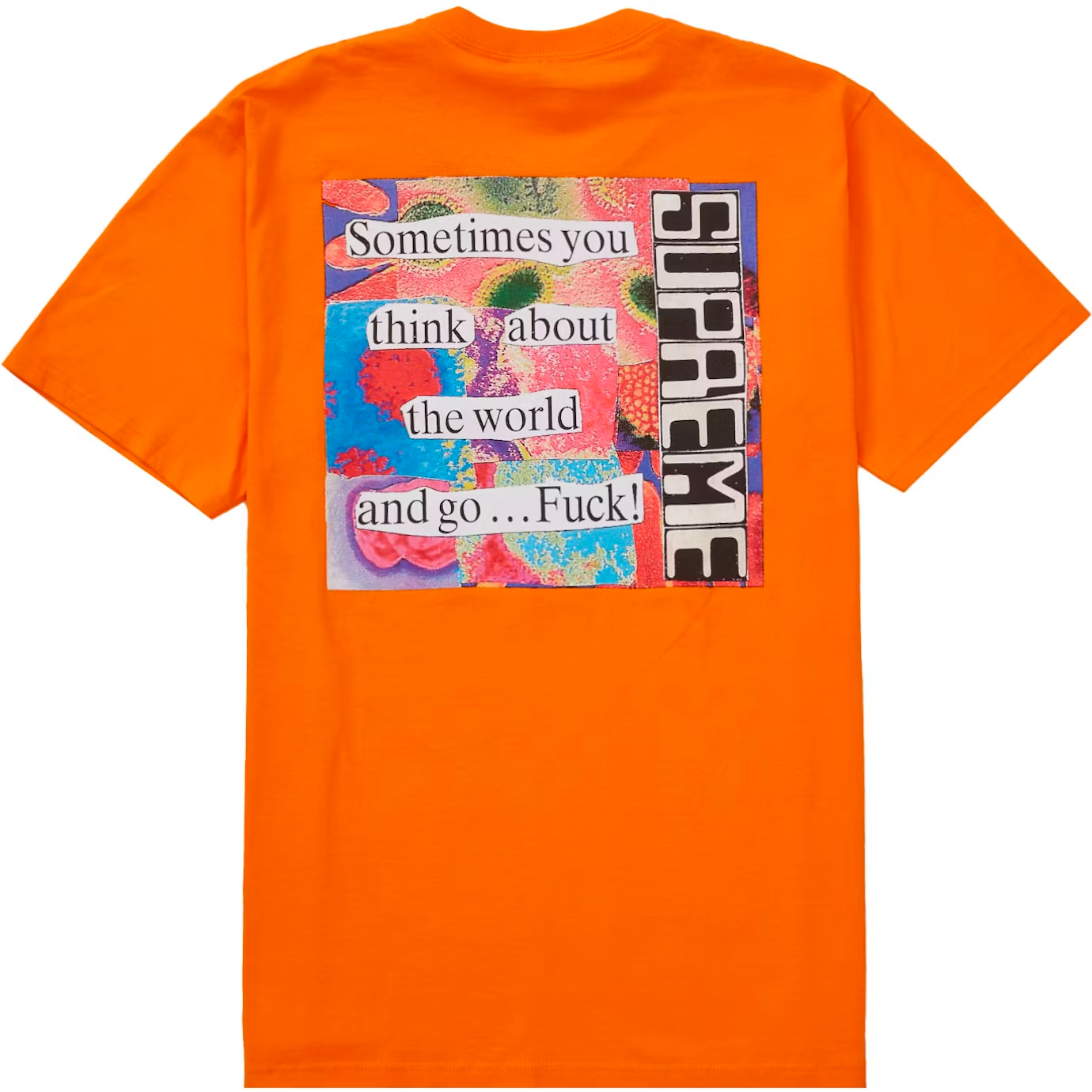 Supreme Static Orange Tee