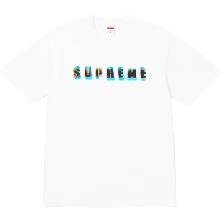 Supreme Stencil White Tee
