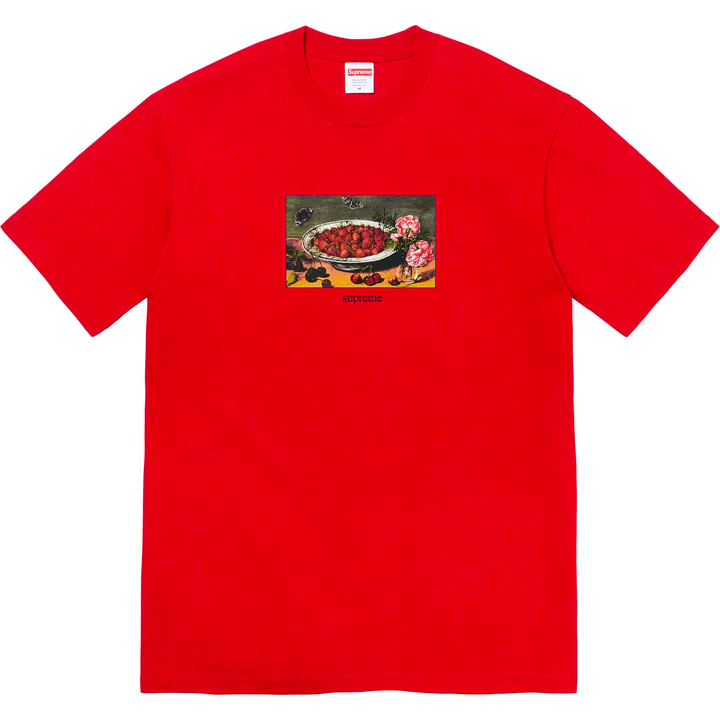 Supreme Strawberries Red Tee