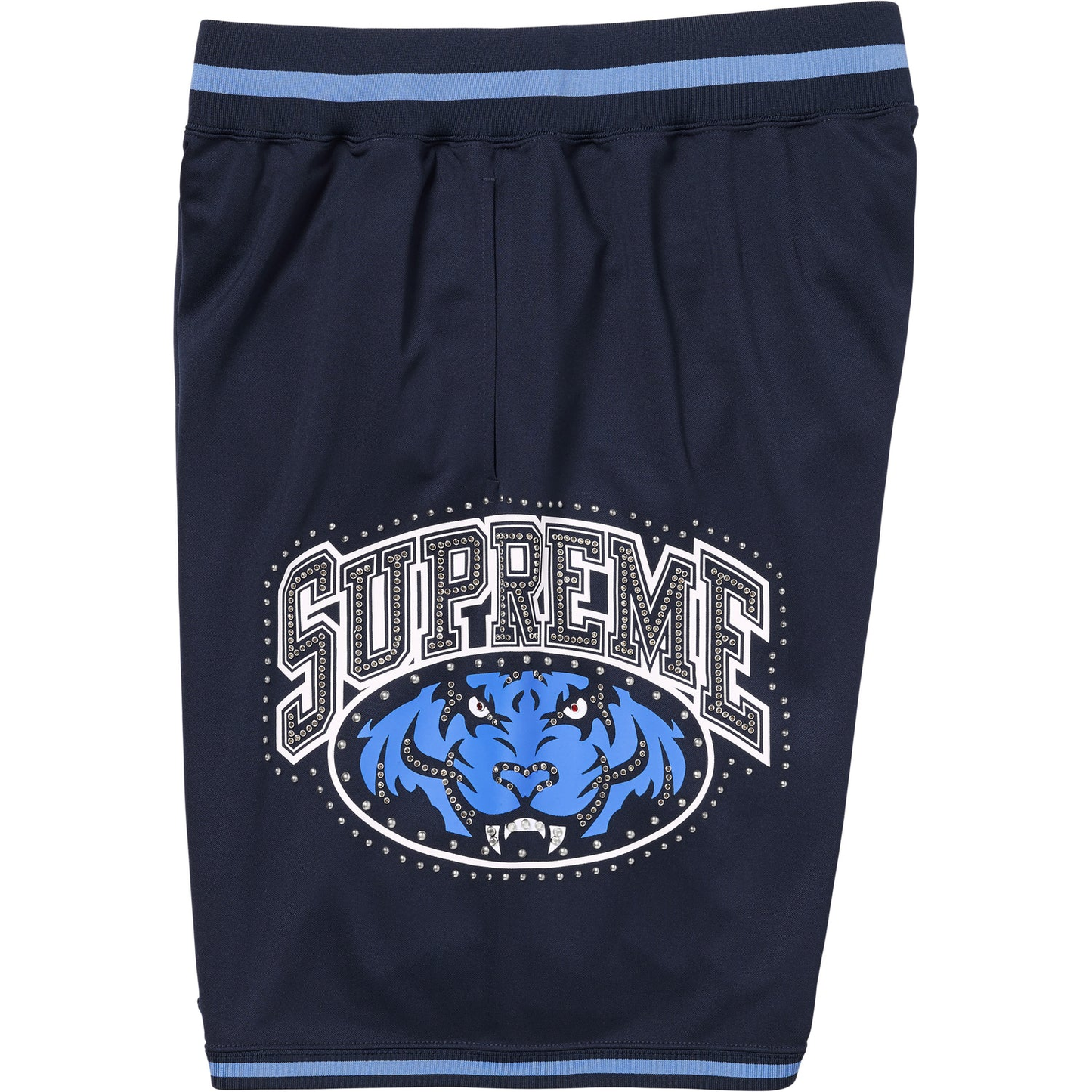 Supreme Studded Navy Basketball Shorts