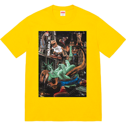 Supreme T-Rex Yellow Tee