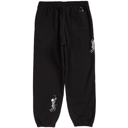 Supreme Tag Black Sweatpants