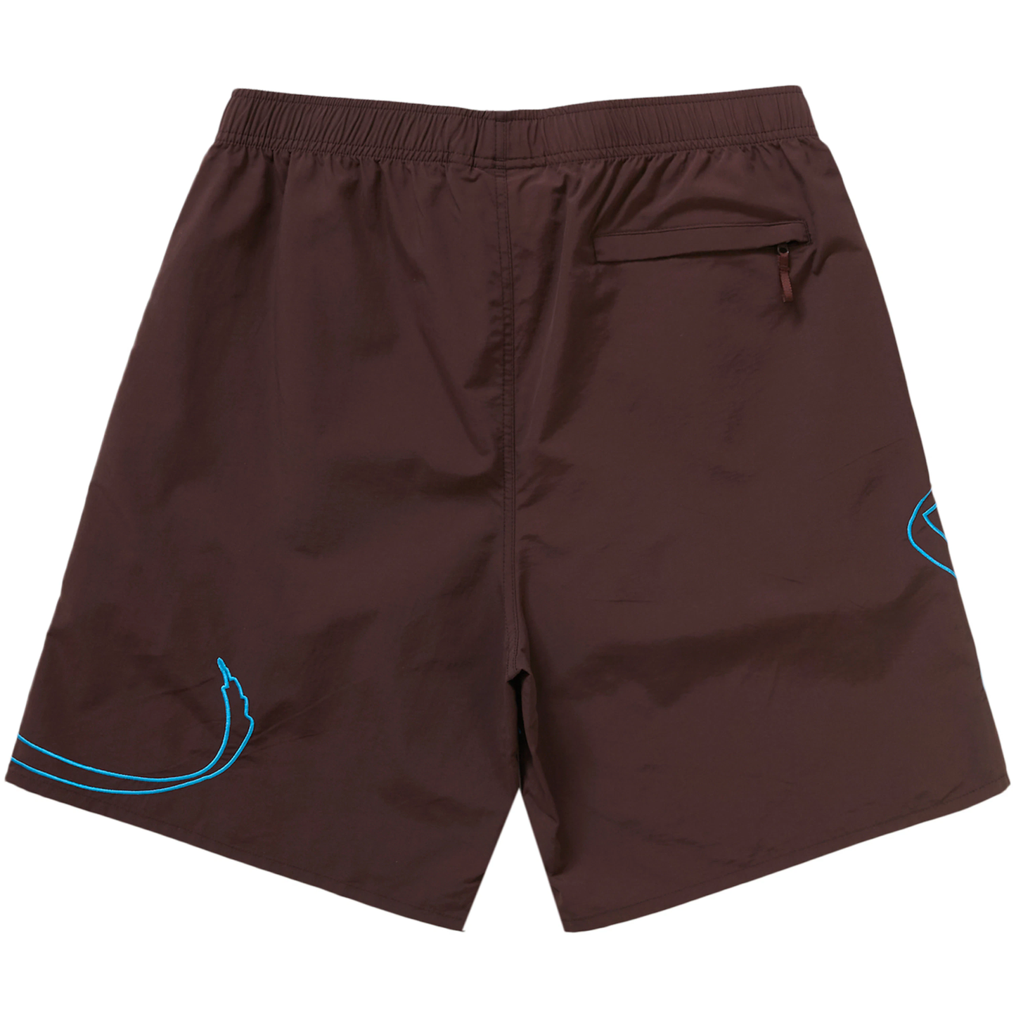 Supreme Tag Brown Water Shorts
