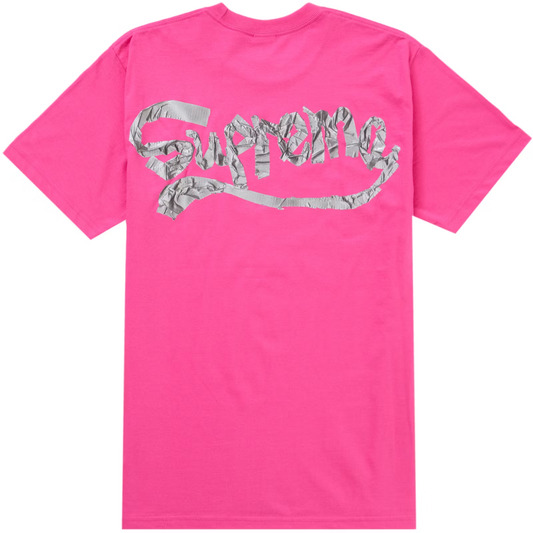 Supreme Tape Fuchsia Tee
