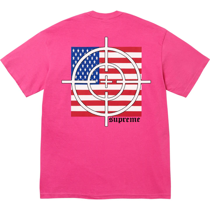Supreme Target Fuchsia Tee