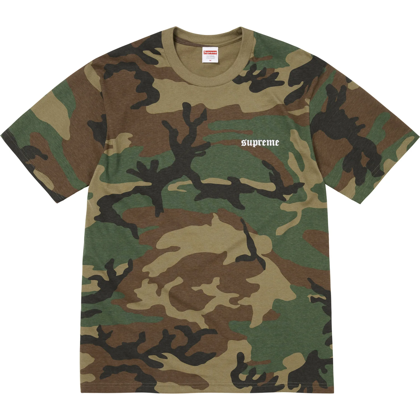 Supreme Target Woodland Camo Tee
