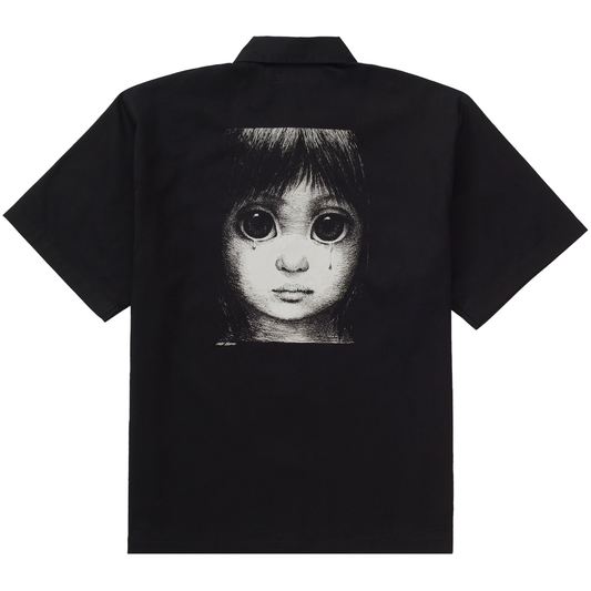 Supreme Teardrop Black S/S Work Shirt