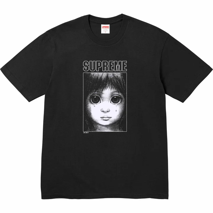 Supreme Teardrop Black Tee