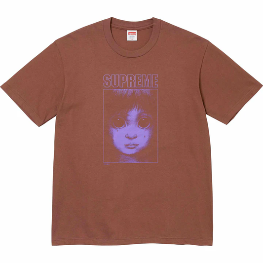 Supreme Teardrop Brown Tee