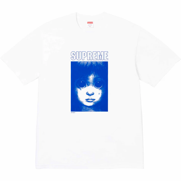 Supreme Teardrop White Tee