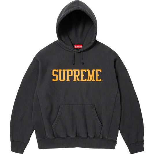 Supreme Varsity Black Hoodie