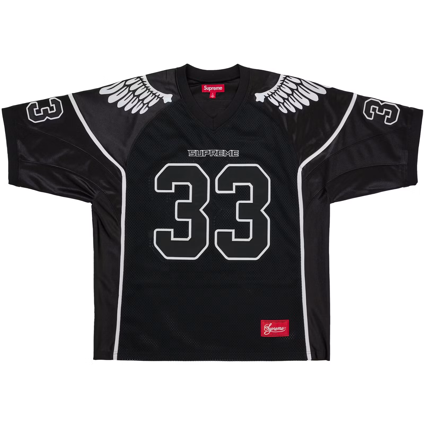 Supreme Wings Football Jersey Black