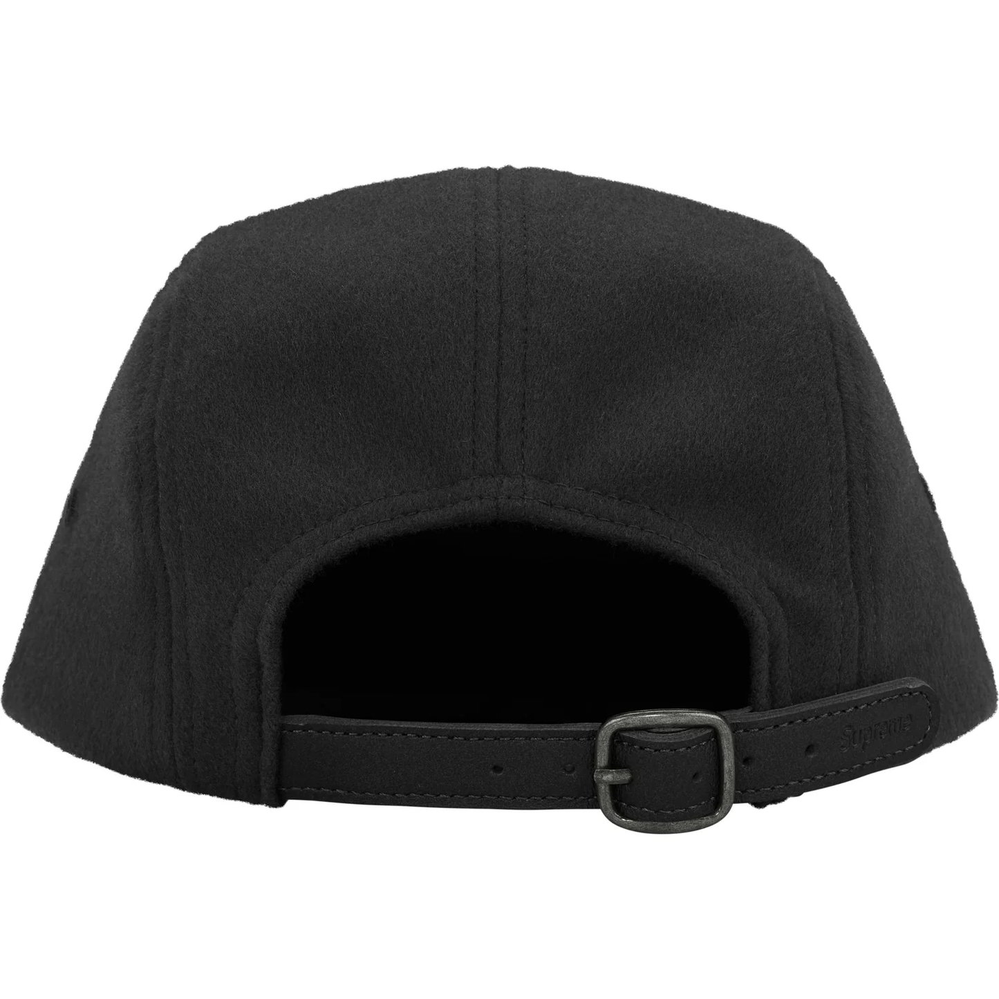 Supreme Wool Black Camp Cap