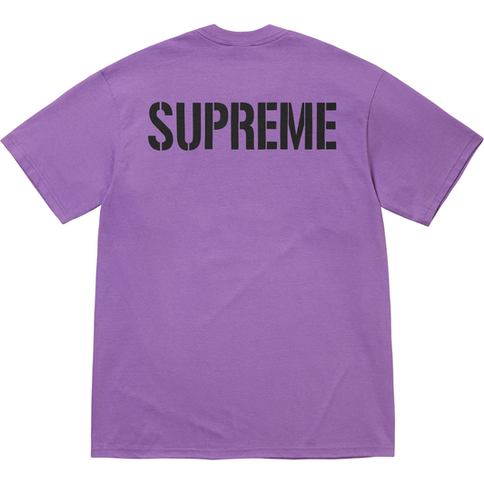 Supreme World Famous Purple Tee