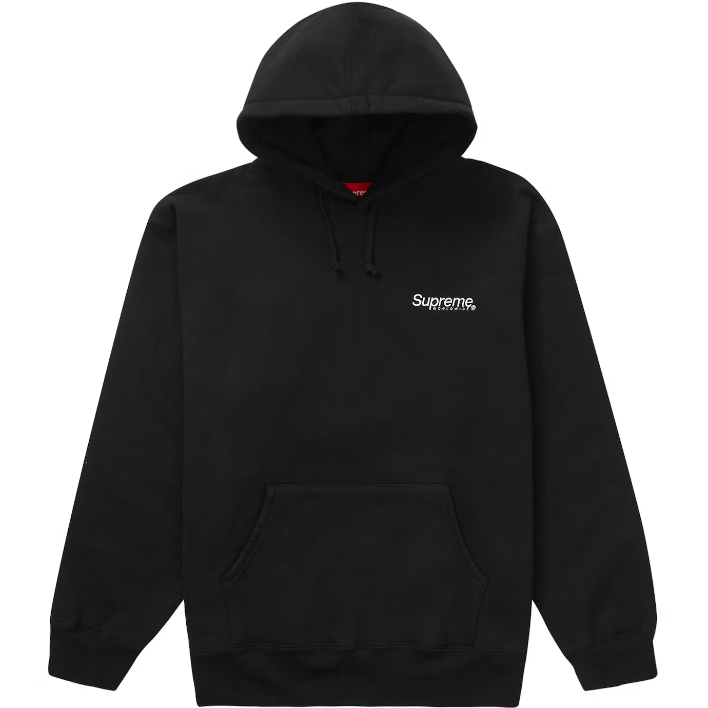 Supreme Worldwide Black Hoodie – WyCo Vintage Broadway