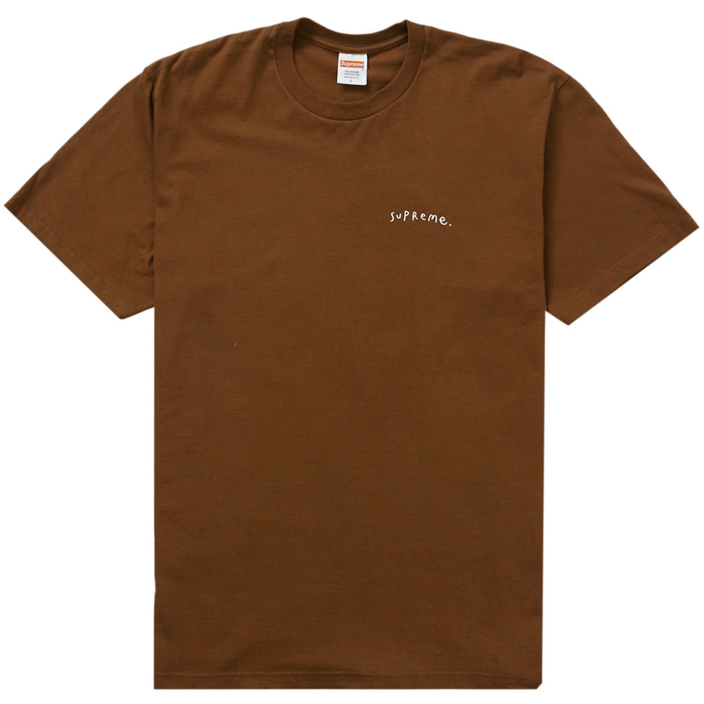 Supreme Yin Yang Brown Tee