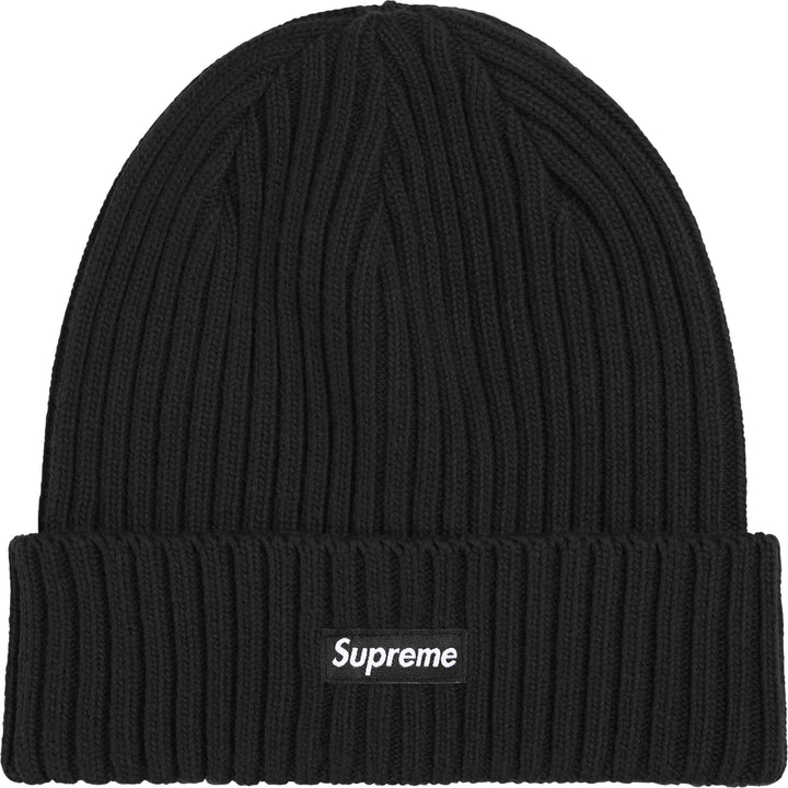 Supreme Overdyed Black Beanie