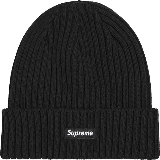 Supreme Overdyed Black Beanie