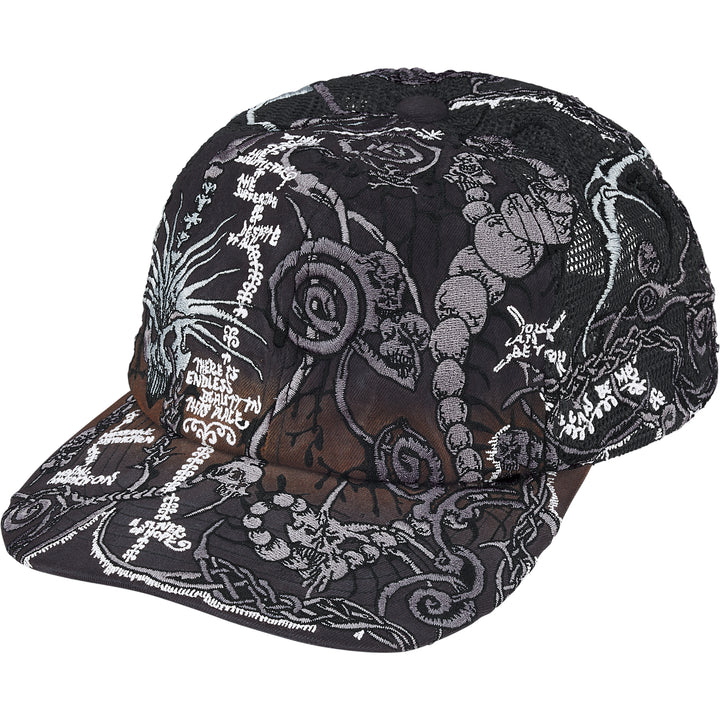 Supreme Wombat Embroidered Mesh Back Black 6-Panel | WyCo Broadway