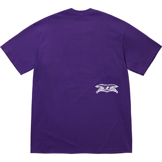 Supreme x Antihero Ozzy Purple Tee