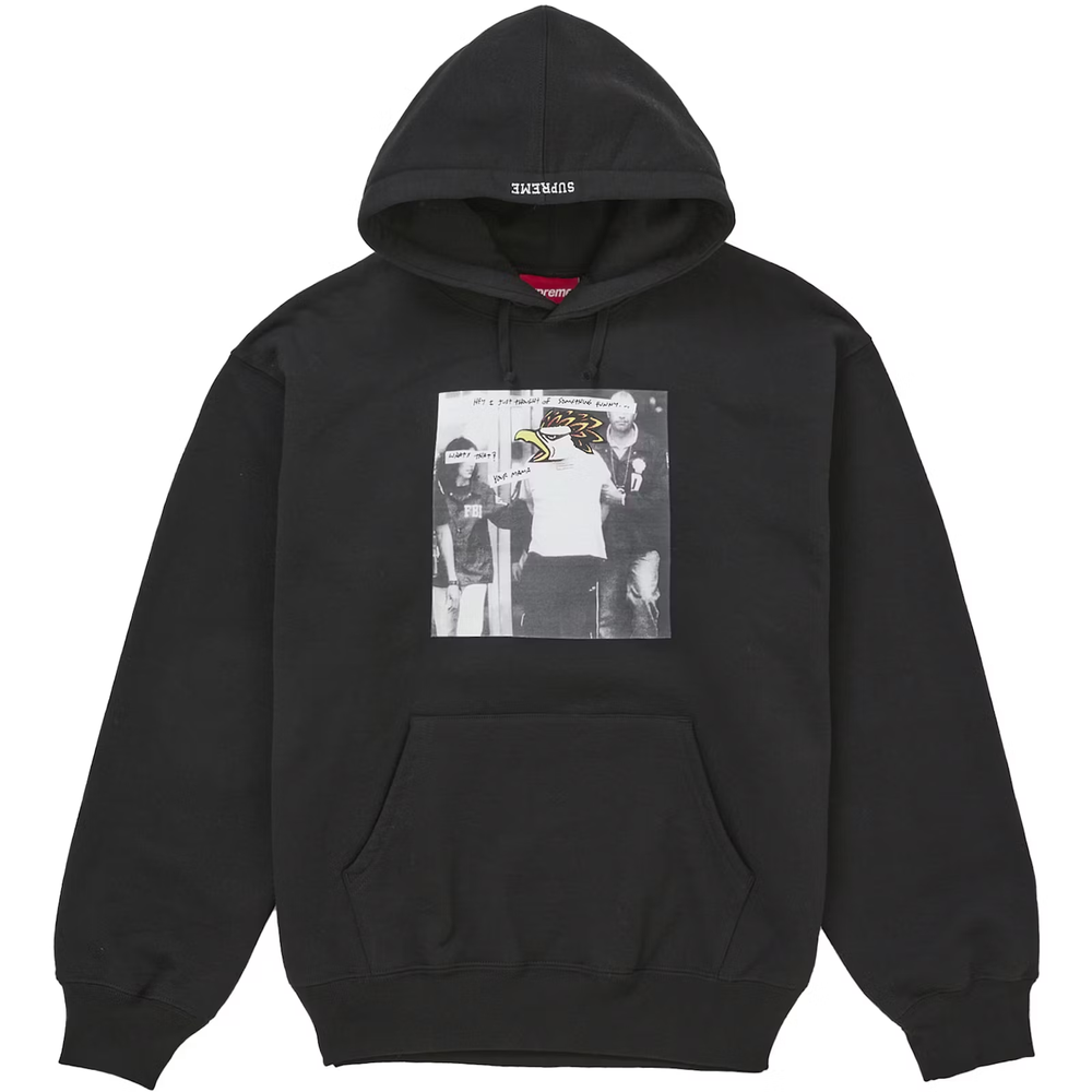 Supreme x Antihero Your Mama Black Hoodie