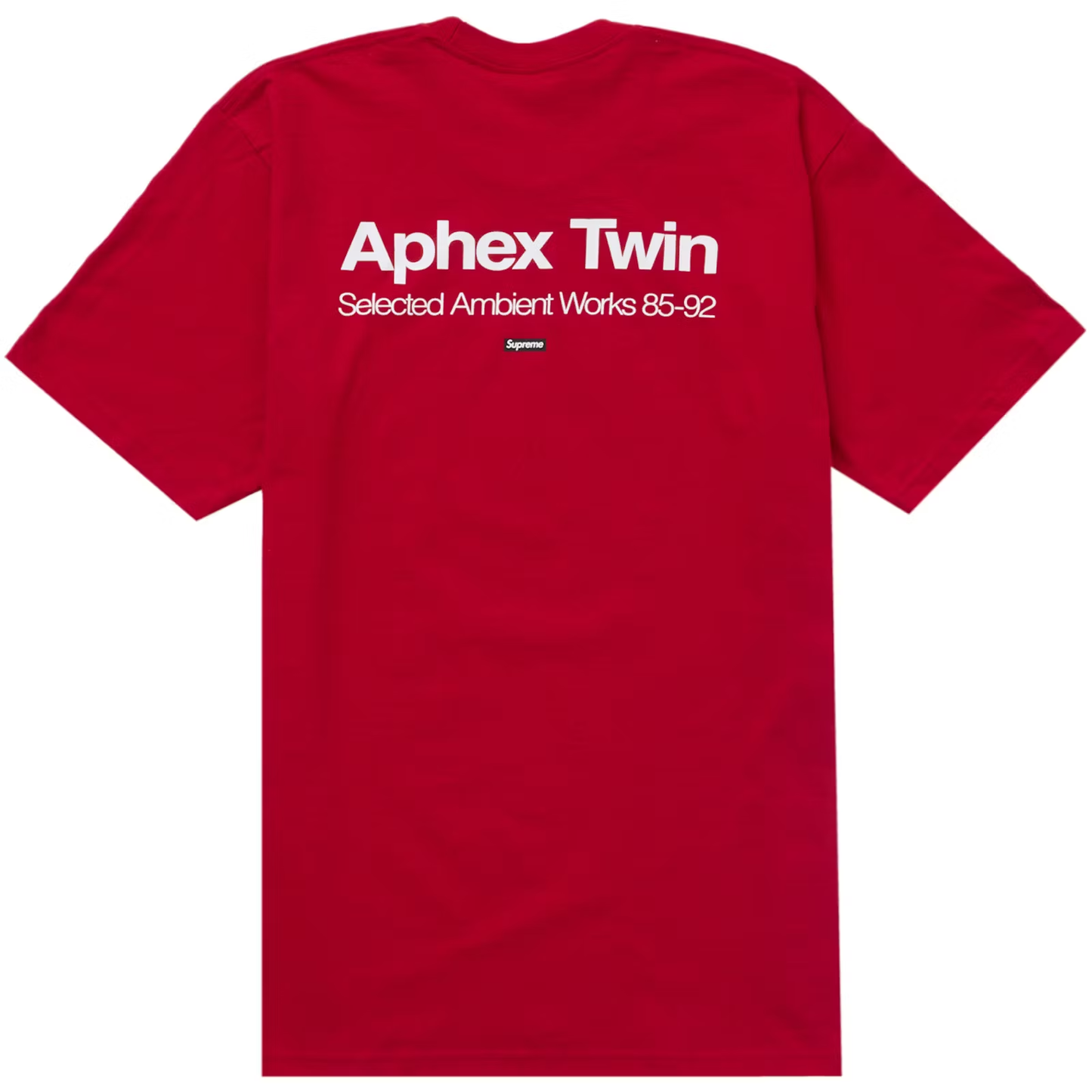 Supreme x Aphex Twin Ambient Works Red Tee