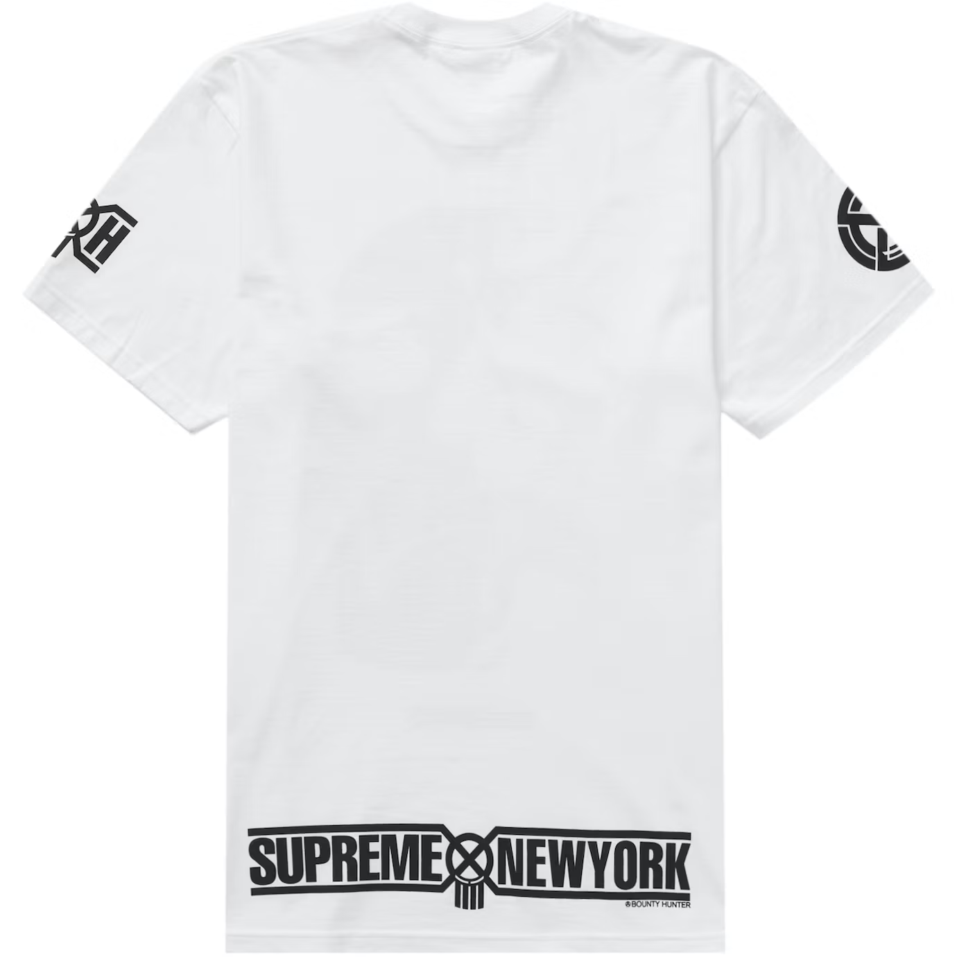 Supreme x Bounty Hunter Skull White Tee