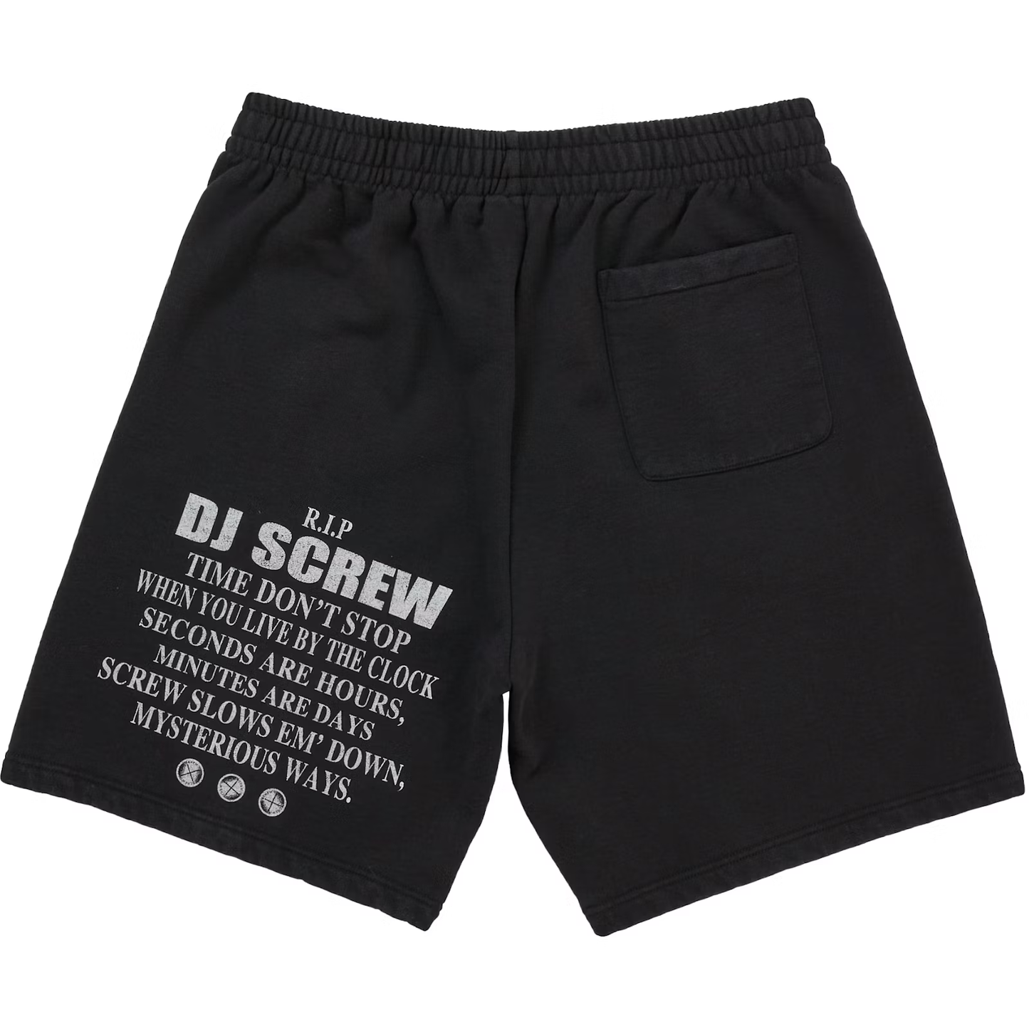Supreme DJ Screw Black Sweatshort