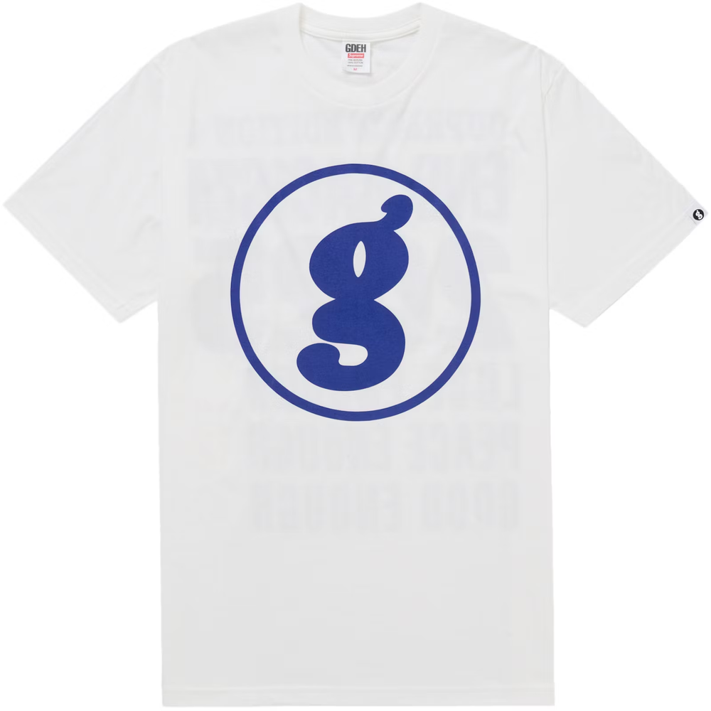 Supreme x GOODENOUGH End Racism White Tee