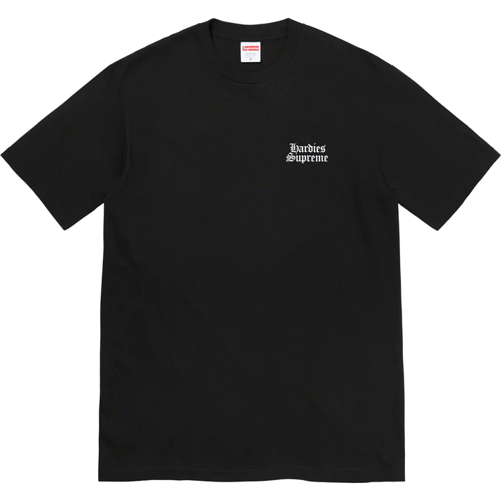Supreme x Hardies Dog Black Tee