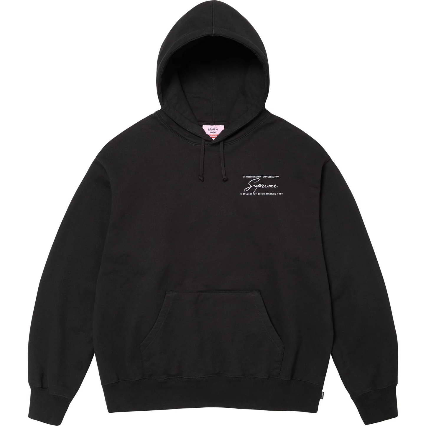 Supreme x Martine Rose Black Hoodie