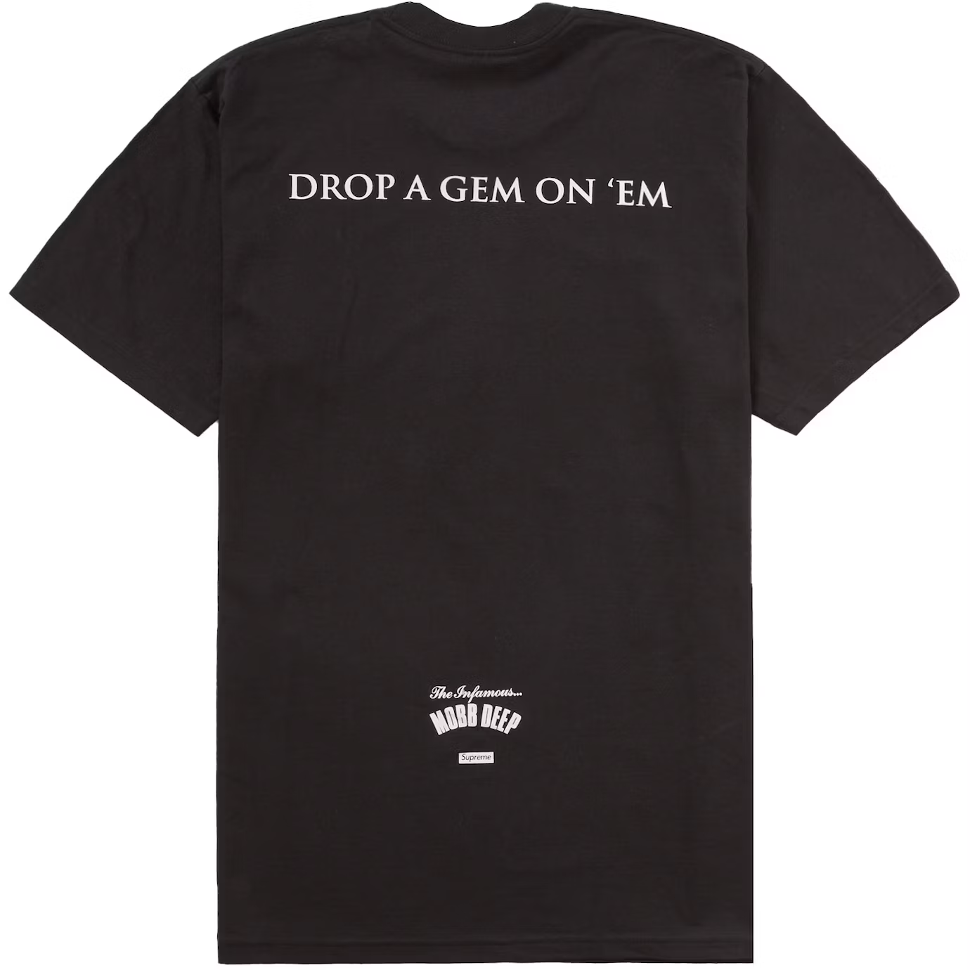Supreme x Mobb Deep Dragon Black Tee