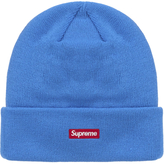 Supreme x New Era S Logo Blue Beanie